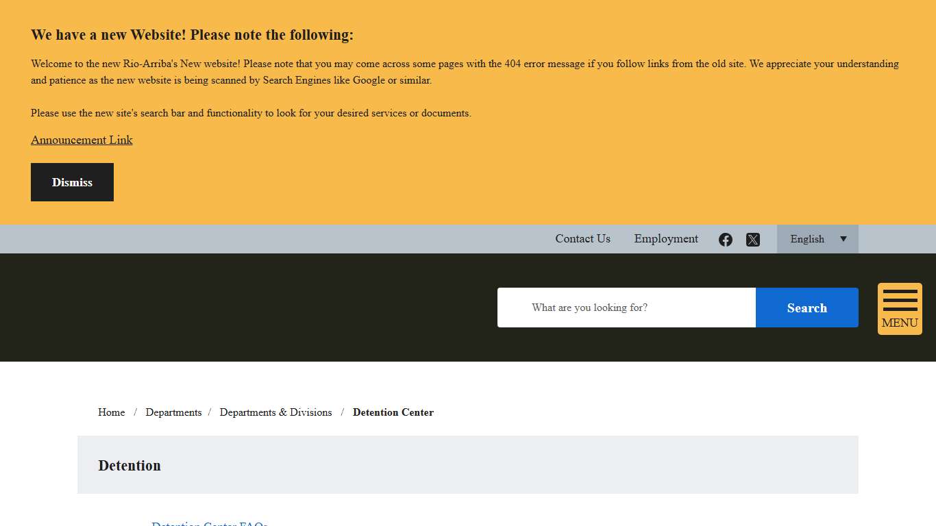 Detention Center Rio Arriba County, NM